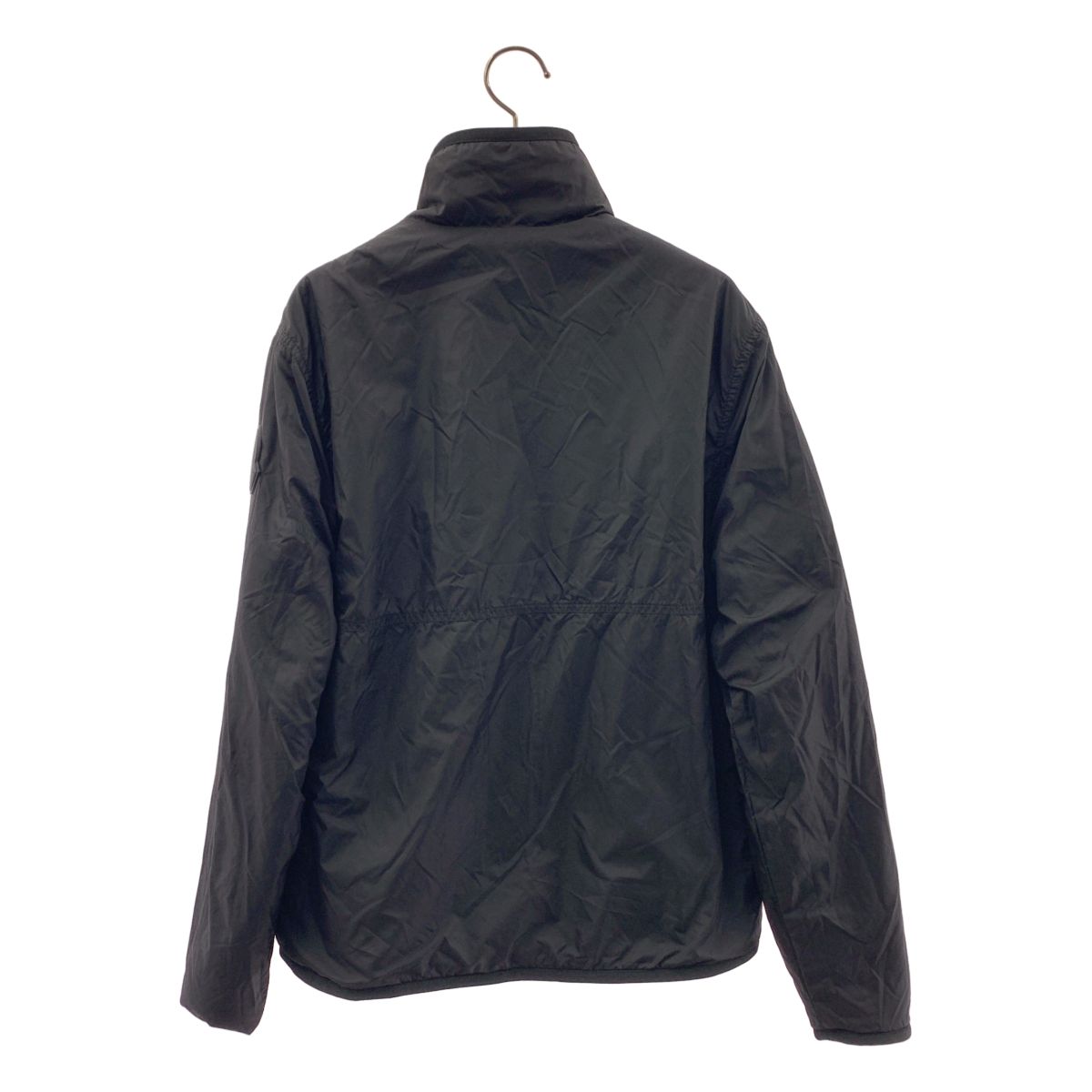 Moncler Maglia Cardigan Reversible Logo Fleece Jacket XS Black White — view 6