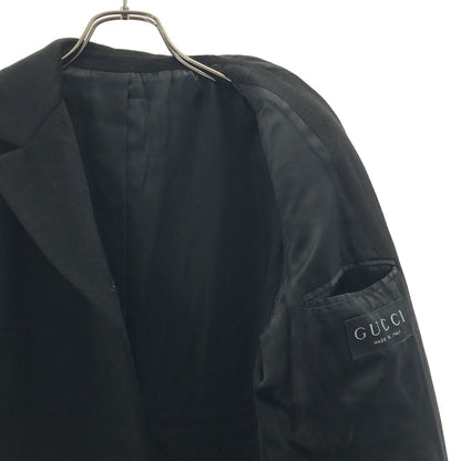 Gucci Cashmere Star Coat 42 Black — view 4