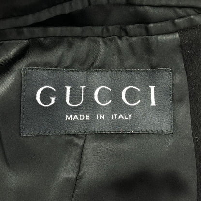 Gucci Cashmere Star Coat 42 Black — view 6
