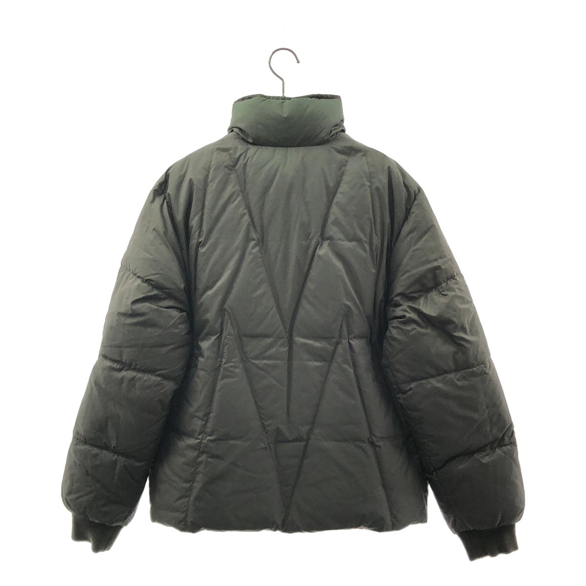 Moncler Benoit Tricolor Reversible Down Jacket 3 Black Multicolor — view 4