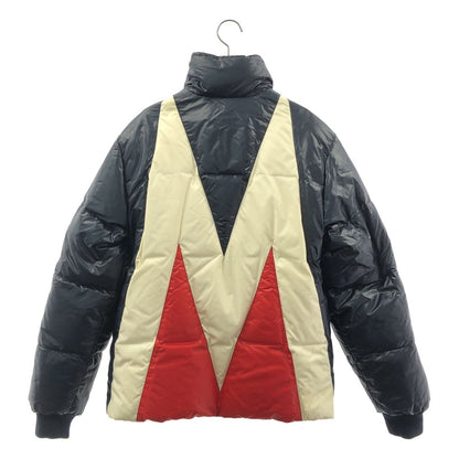 Moncler Benoit Tricolor Reversible Down Jacket 3 Black Multicolor — view 6