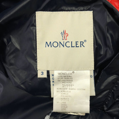 Moncler Benoit Tricolor Reversible Down Jacket 3 Black Multicolor — view 7