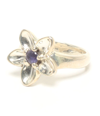 Tiffany & Co Ring Iolite Flower Motif — view 4