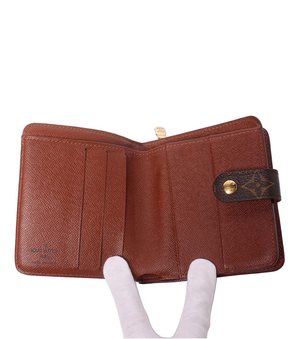 Louis Vuitton Bifold Wallet Compact Zip Monogram — view 4