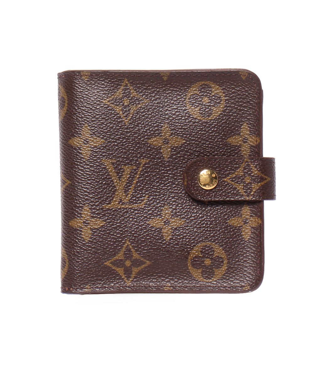 Louis Vuitton Bifold Wallet Compact Zip Monogram
