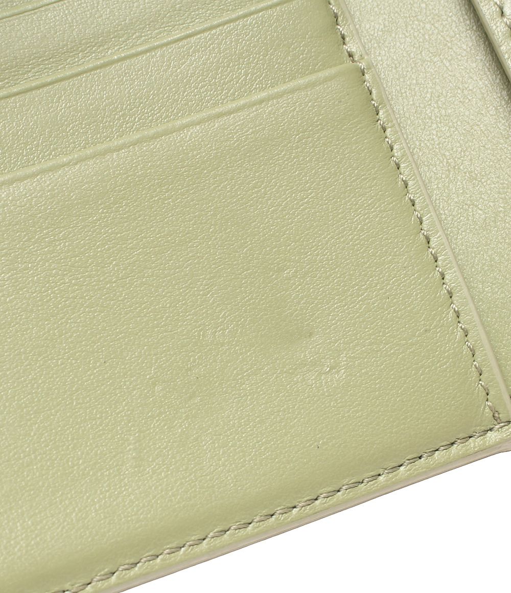 Celine Bifold Wallet Green — view 6