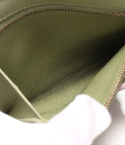 Celine Bifold Wallet Green — view 9