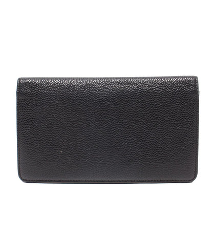 Chanel Wallet Caviar Leather CC Logo — view 2