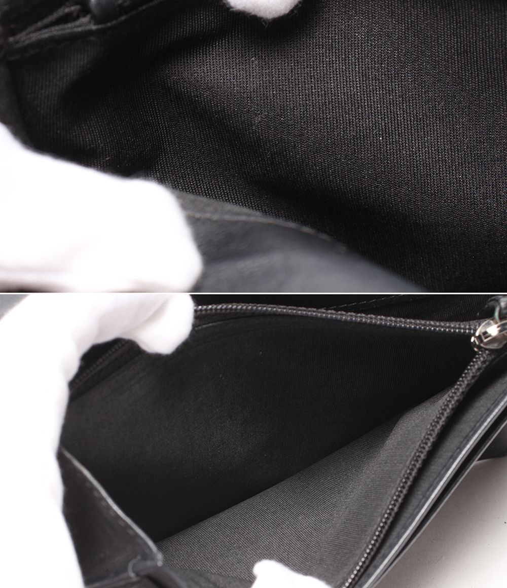 Chanel Wallet Caviar Leather CC Logo — view 8