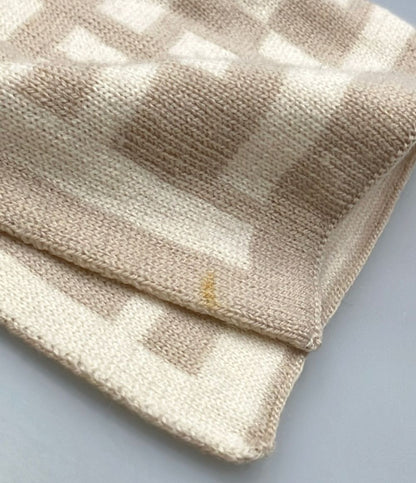 Fendi Scarf Zucca Scarves Beige — view 7