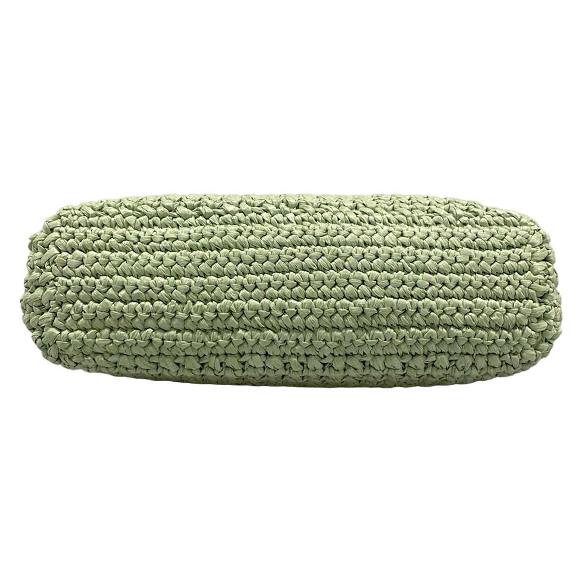 Prada Tote Small Crochet Light Green Black — view 5