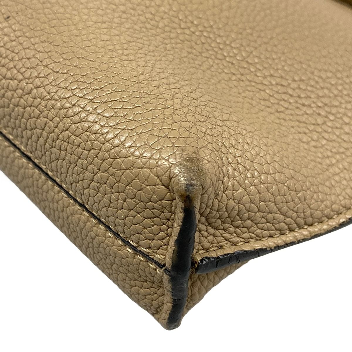 Loewe Handbag Missy Gray Beige 2-Way Leather — view 6