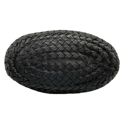 Bottega Veneta Handbag Intrecciato Black Leather — view 5