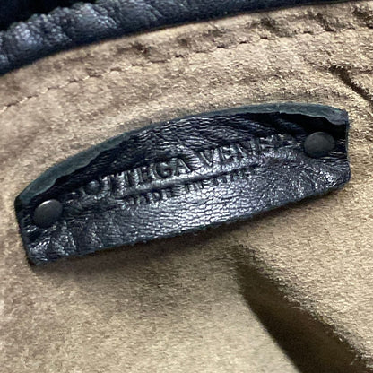 Bottega Veneta Handbag Intrecciato Black Leather — view 8