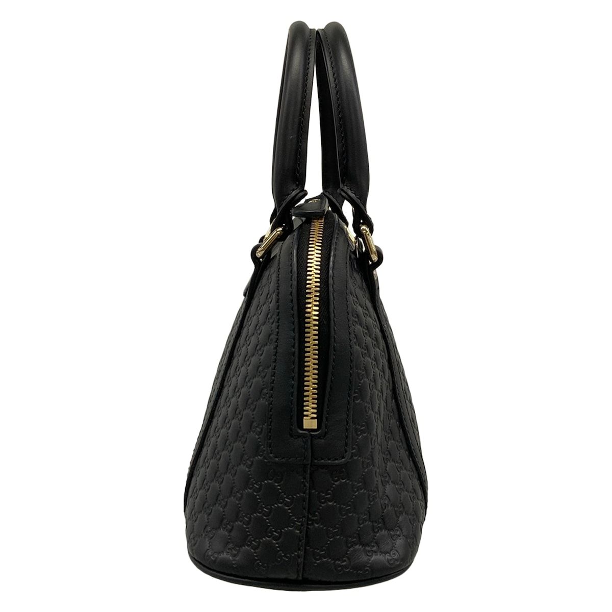 Gucci Handbag Micro Guccissima Black Leather — view 4