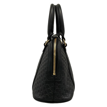 Gucci Handbag Micro Guccissima Black Leather — view 4