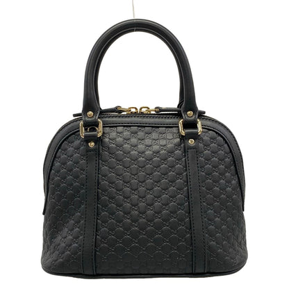 Gucci Handbag Micro Guccissima Black Leather — view 3