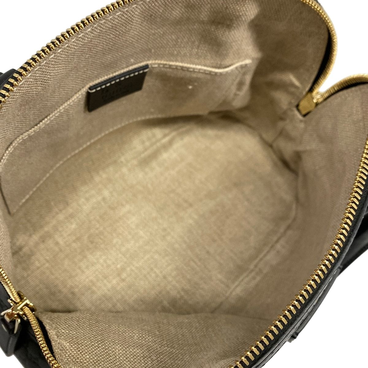 Gucci Handbag Micro Guccissima Black Leather — view 7
