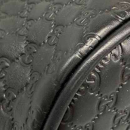 Gucci Handbag Micro Guccissima Black Leather — view 6
