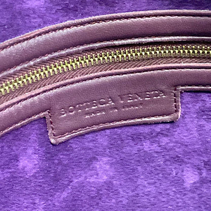 Bottega Veneta Shoulder Bag Bordeaux Leather — view 8