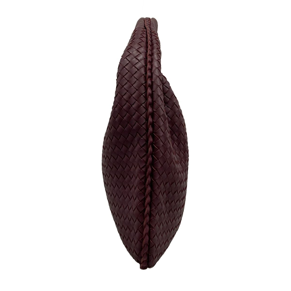 Bottega Veneta Shoulder Bag Bordeaux Leather — view 4