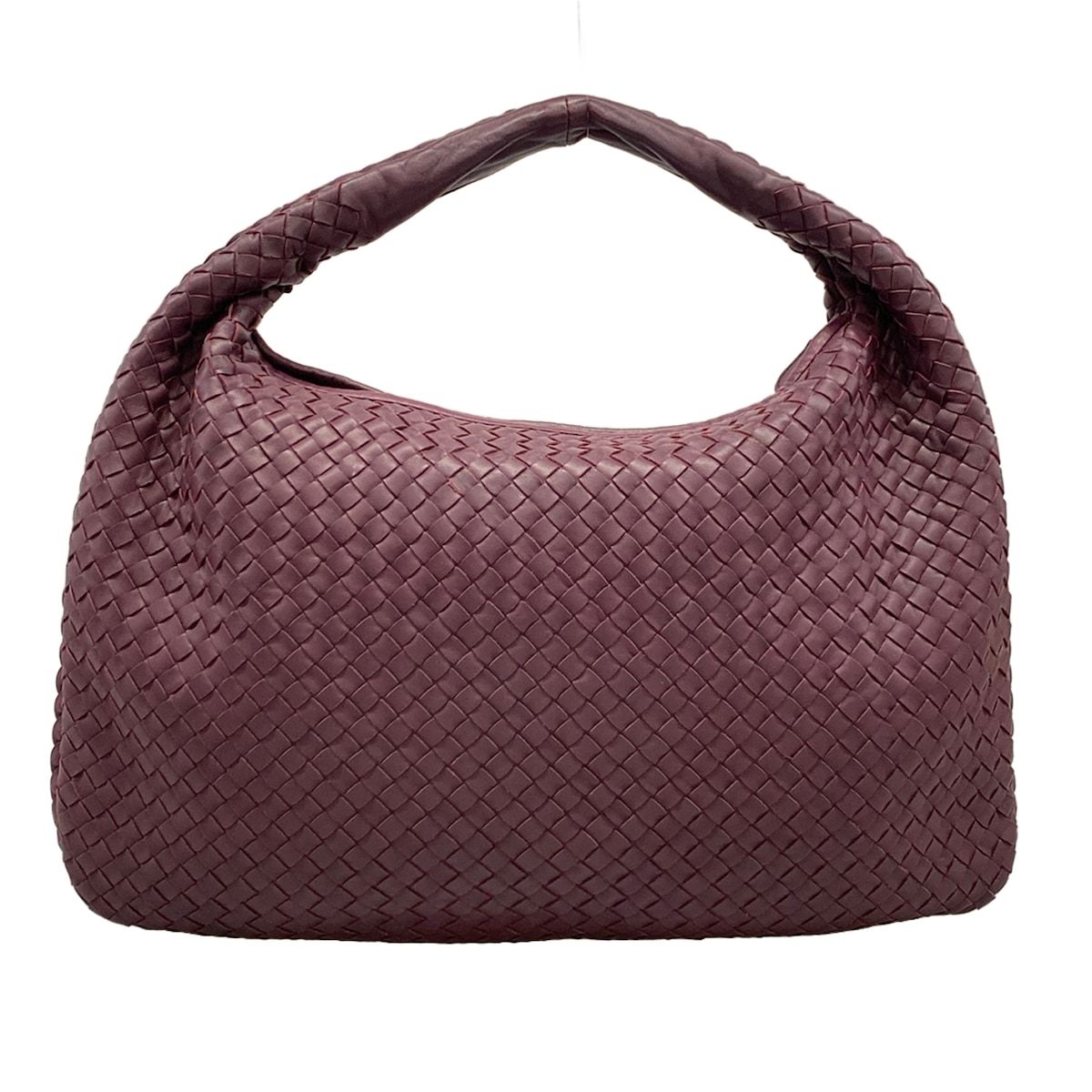 Bottega Veneta Shoulder Bag Bordeaux Leather — view 3