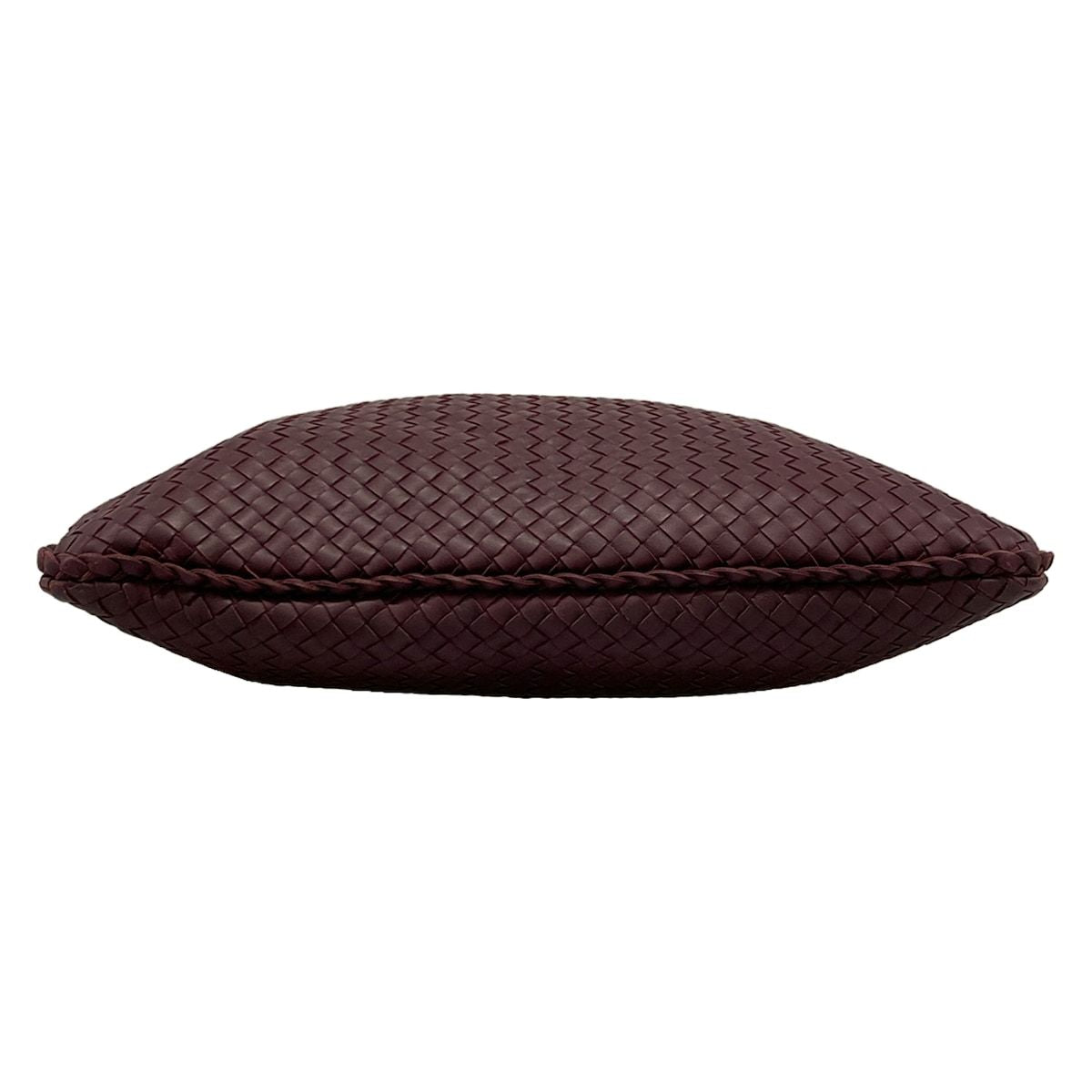 Bottega Veneta Shoulder Bag Bordeaux Leather — view 5