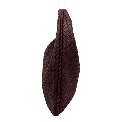 Bottega Veneta Shoulder Bag Bordeaux Leather — view 2