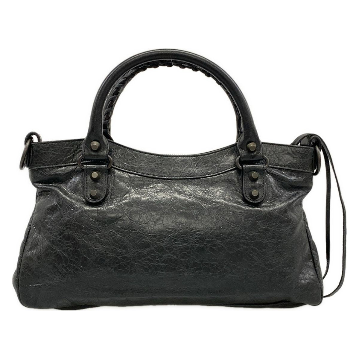 Balenciaga Handbag the Fast Black Leather — view 3