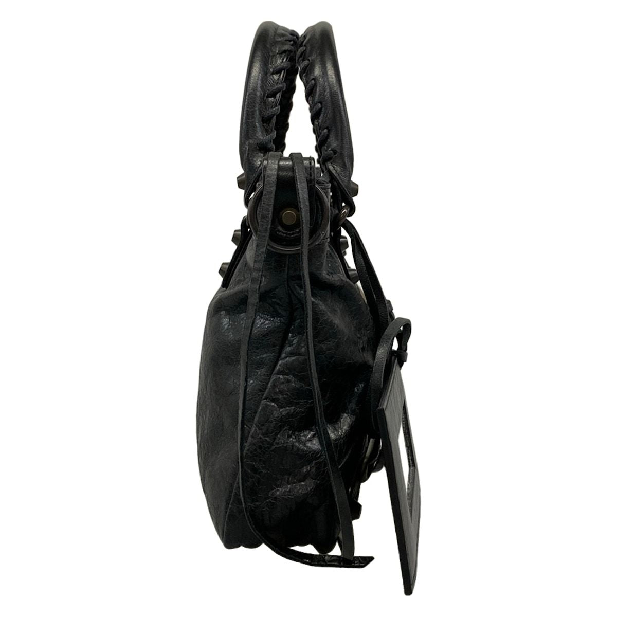 Balenciaga Handbag the Fast Black Leather — view 2