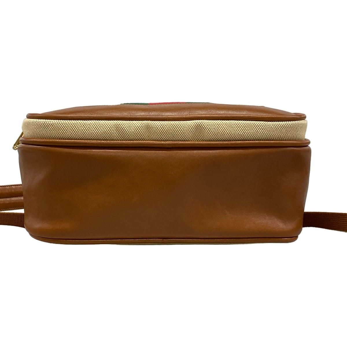 Gucci Backpack Sherry Interlocking Beige Brown Multi Leather — view 5