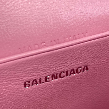 Balenciaga Handbag Hourglass Mini Light Pink Bag Leather — view 9