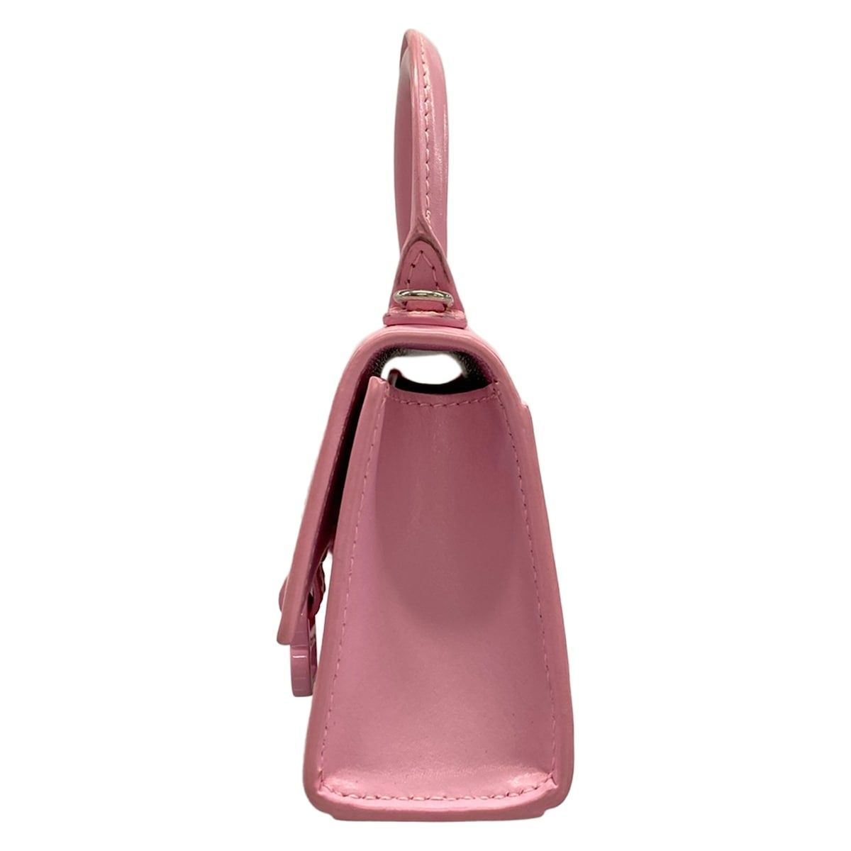 Balenciaga Handbag Hourglass Mini Light Pink Bag Leather — view 4