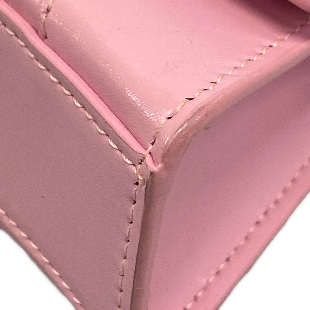 Balenciaga Handbag Hourglass Mini Light Pink Bag Leather — view 6