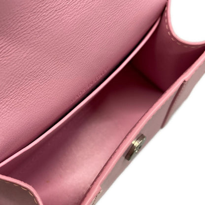 Balenciaga Handbag Hourglass Mini Light Pink Bag Leather — view 7