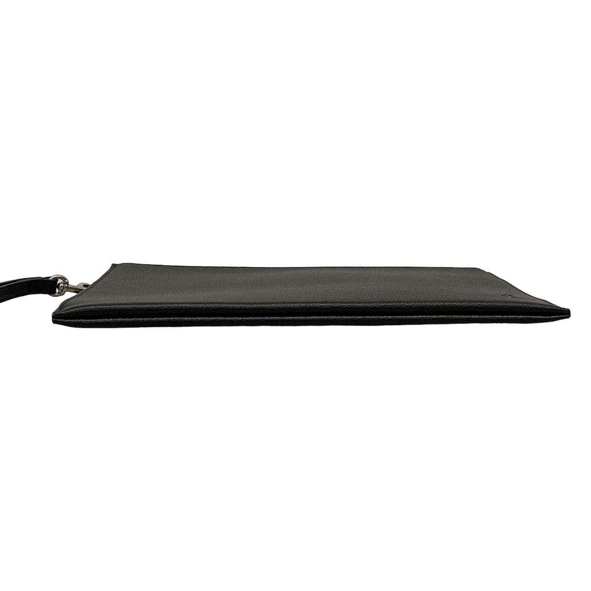 Saint Laurent Paris Clutch Black Leather — view 5