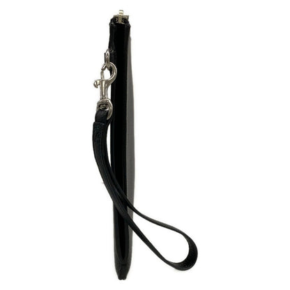 Saint Laurent Paris Clutch Black Leather — view 2