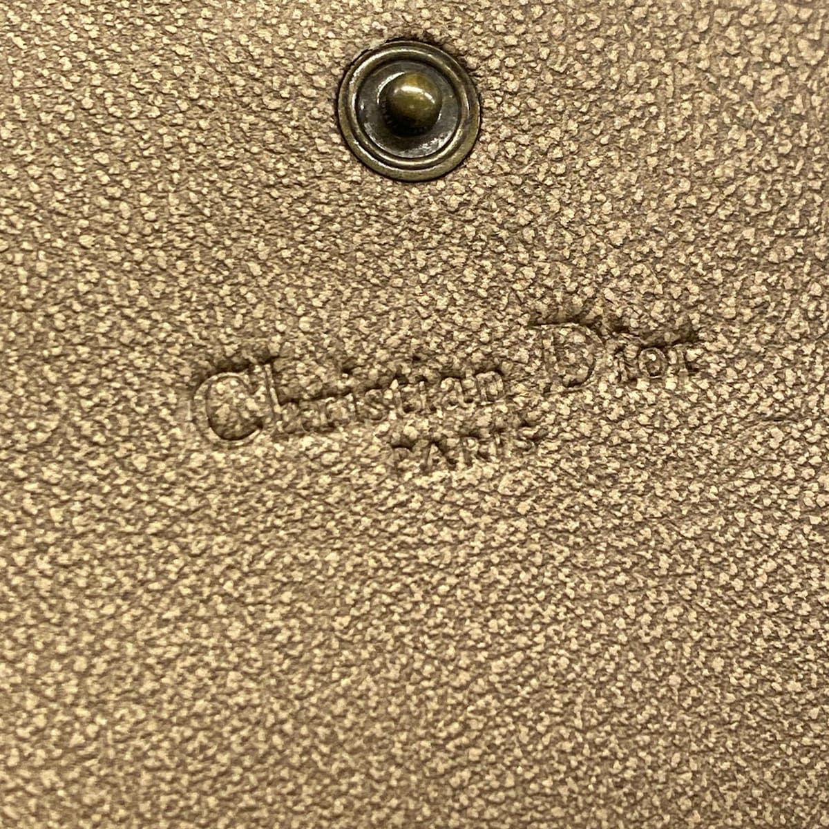 Dior Clutch Cannage Stitch Gold Leather — view 8