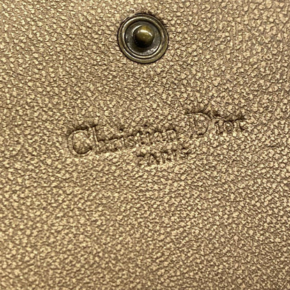 Dior Clutch Cannage Stitch Gold Leather — view 8