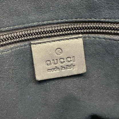 Gucci Handbag GG Blue Mus Navy Ivory Multi Leather — view 9