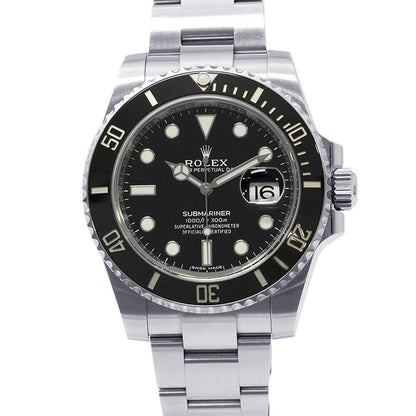 Rolex Submariner Date Roulette Watch Black Dial