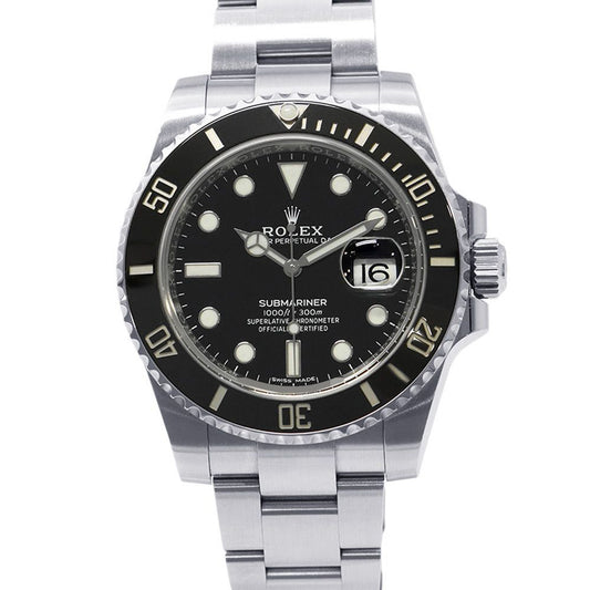 Rolex Submariner Date Roulette Watch Black Dial