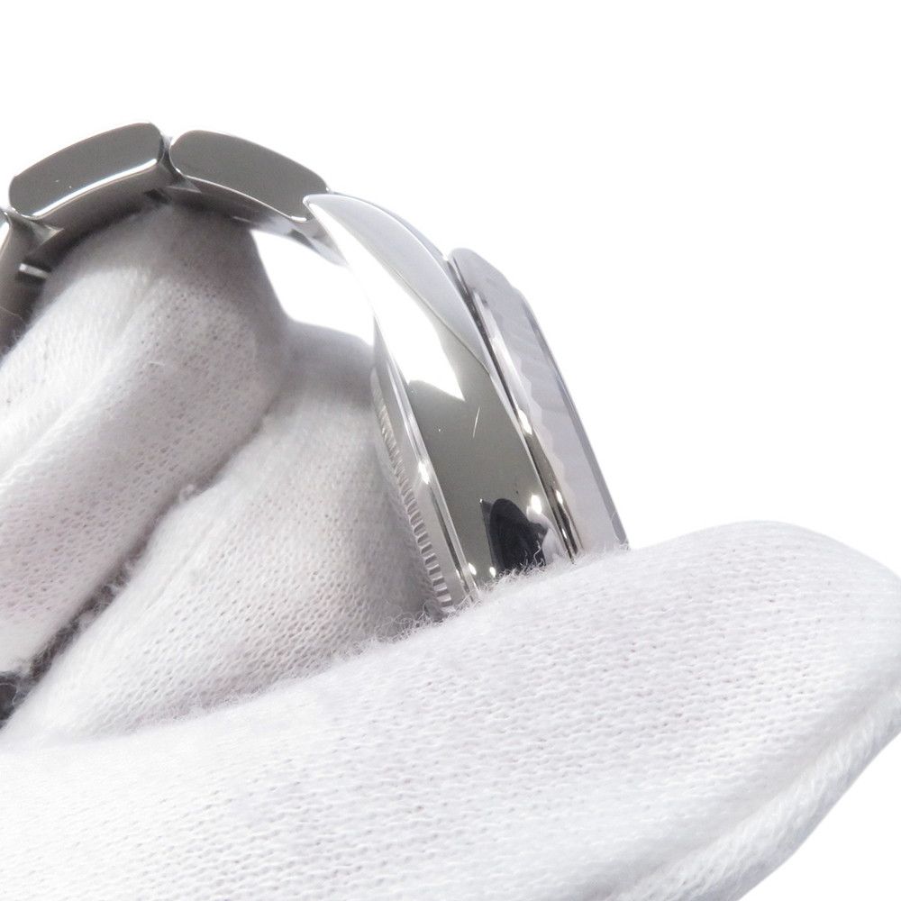 Rolex Datejust 41 SS 18k White Gold Roulette Watch Silver Dial — view 9