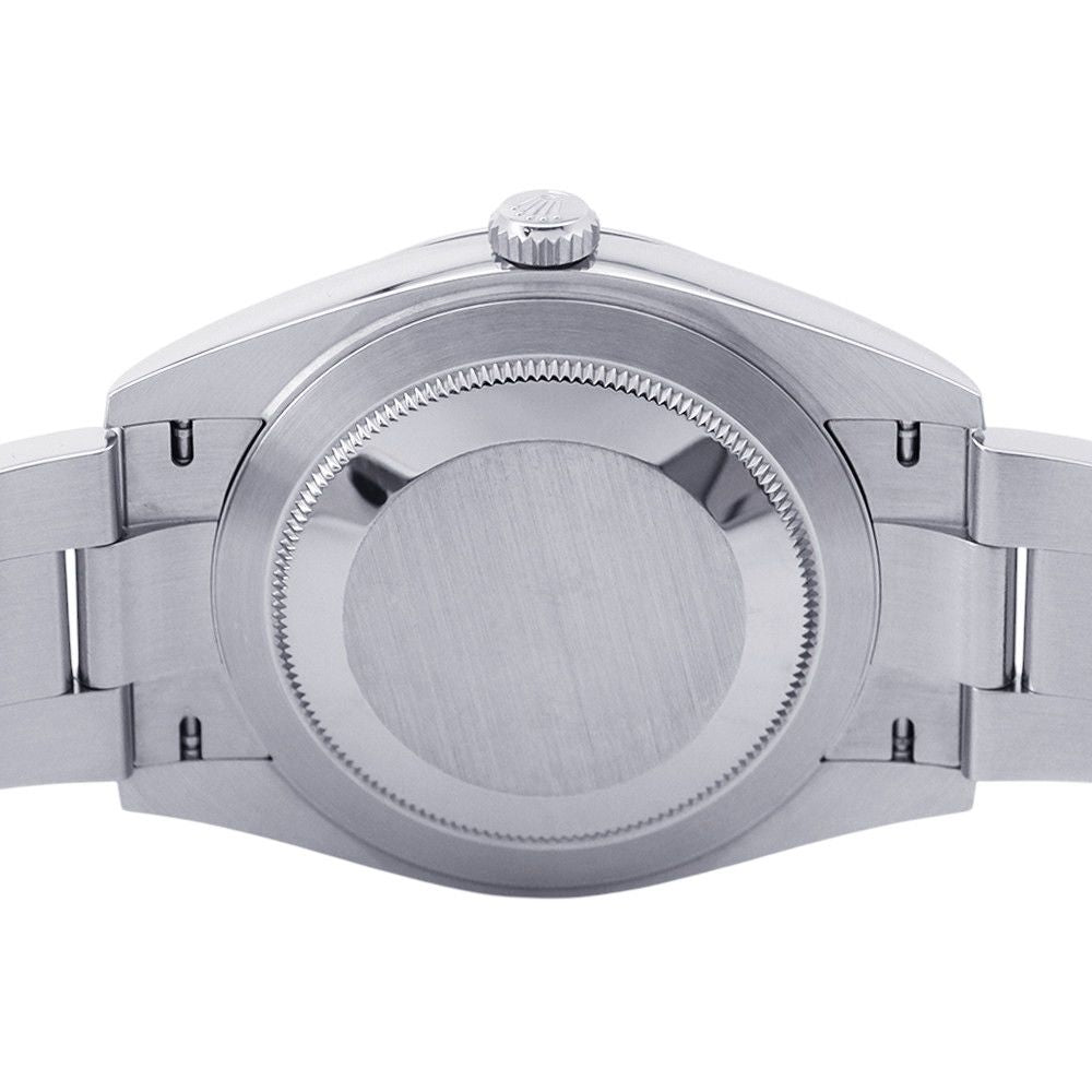 Rolex Datejust 41 SS 18k White Gold Roulette Watch Silver Dial — view 3