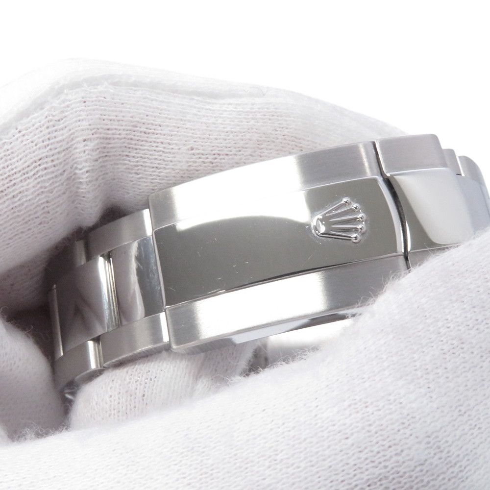 Rolex Datejust 41 SS 18k White Gold Roulette Watch Silver Dial — view 7