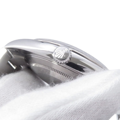 Rolex Datejust 41 SS 18k White Gold Roulette Watch Silver Dial — view 8