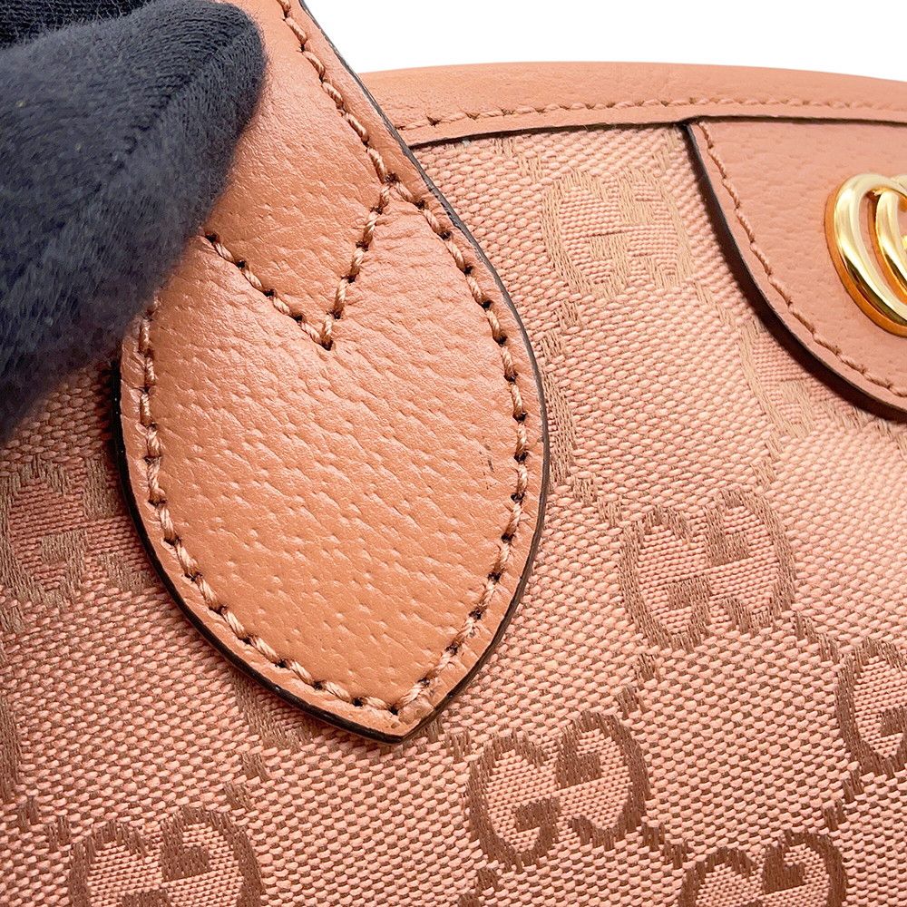 Gucci Tote Ophidia GG Small Canvas Leather — view 8