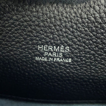 Hermes Shoulder Bag Bolide Messenger Black Silver Togo — view 6