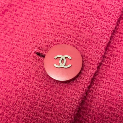 Chanel Vintage Wool Nylon Tailored Jacket — view 7
