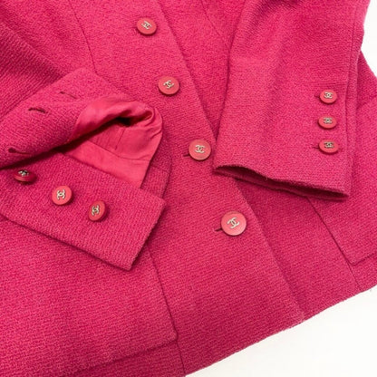 Chanel Vintage Wool Nylon Tailored Jacket — view 5